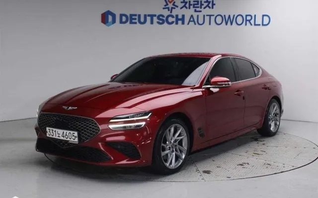 XM3E테크 중고차 더 뉴 G70 가솔린 2.0T 4WD 매물 사진 2 - 2022/02 94,897km